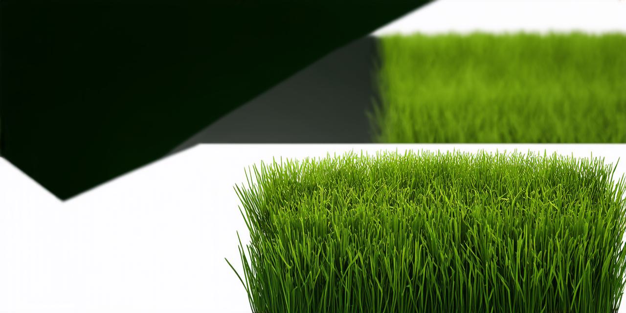 How to efficiently create realistic grass in Unity 3D